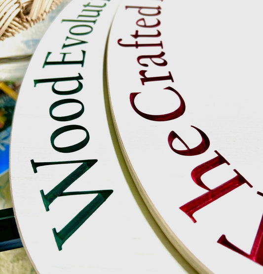 Engraved Shop/Vendor Sign - ready to paint