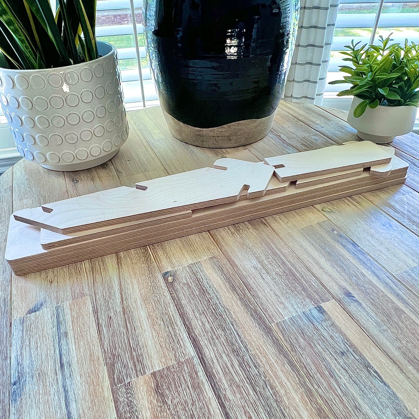 3-Tier 30" Birch Wood Display