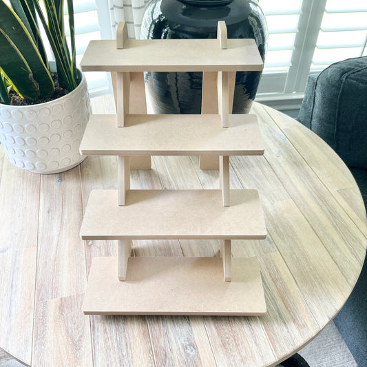 4-Tier 14" Display- Double Refined MDF