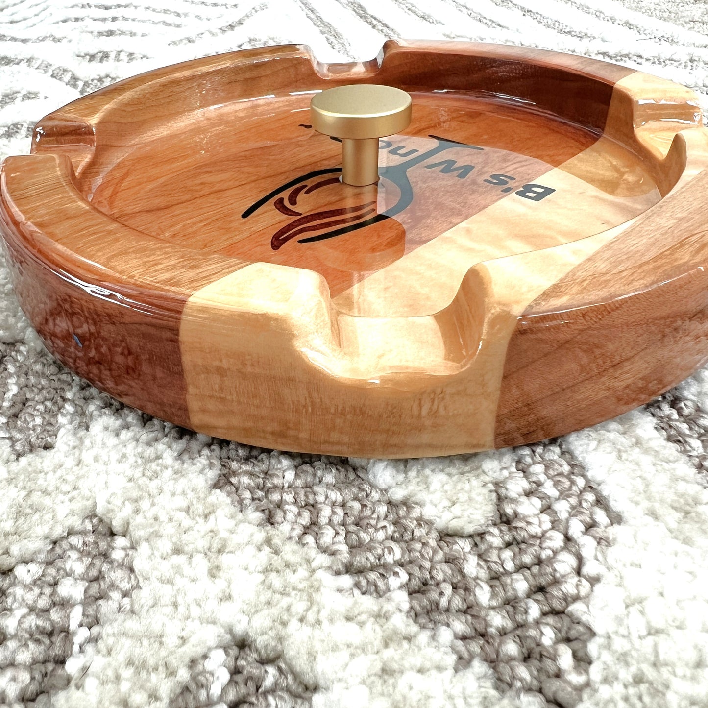 Round Cigar Ashtray - 8.5"