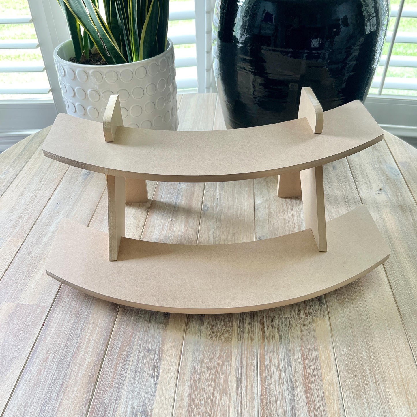 Market Bundle #4, 4-Tier Vendor Displays, Double Refined MDF, Craft Show Display, Candle Display, Tabletop Display, Wood Display Stand