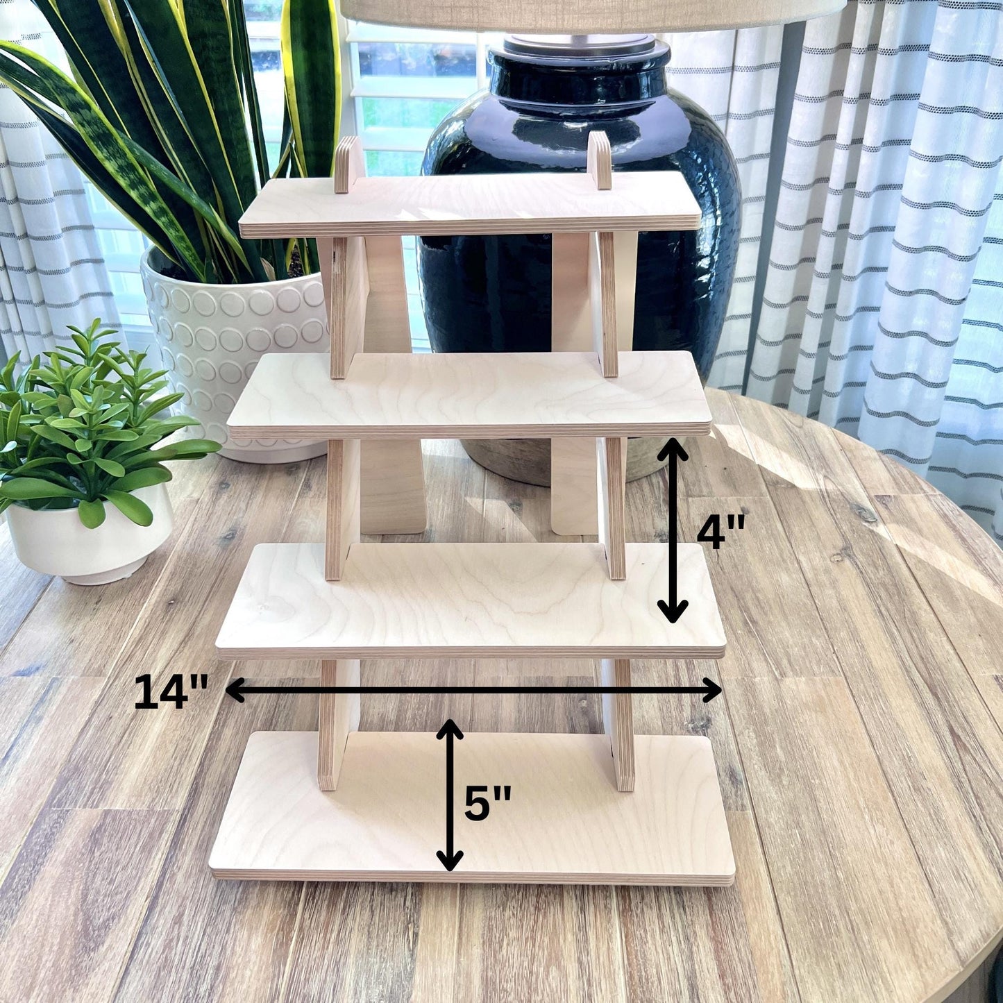 Market Bundle #1, 3-tier display stands, Candle Display, Craft Show display, cupcake display, dessert display, tabletop display, cake stands