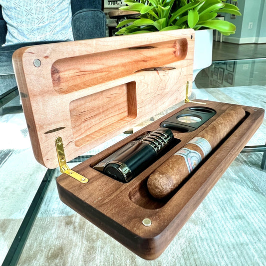 One of a kind, Luxury Wood Cigar Case, Ambrosia 4