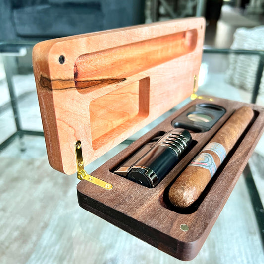 One of a Kind- Luxury Wood Cigar Case-Ambrosia 7