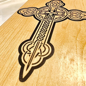 Celtic Cross on Maple