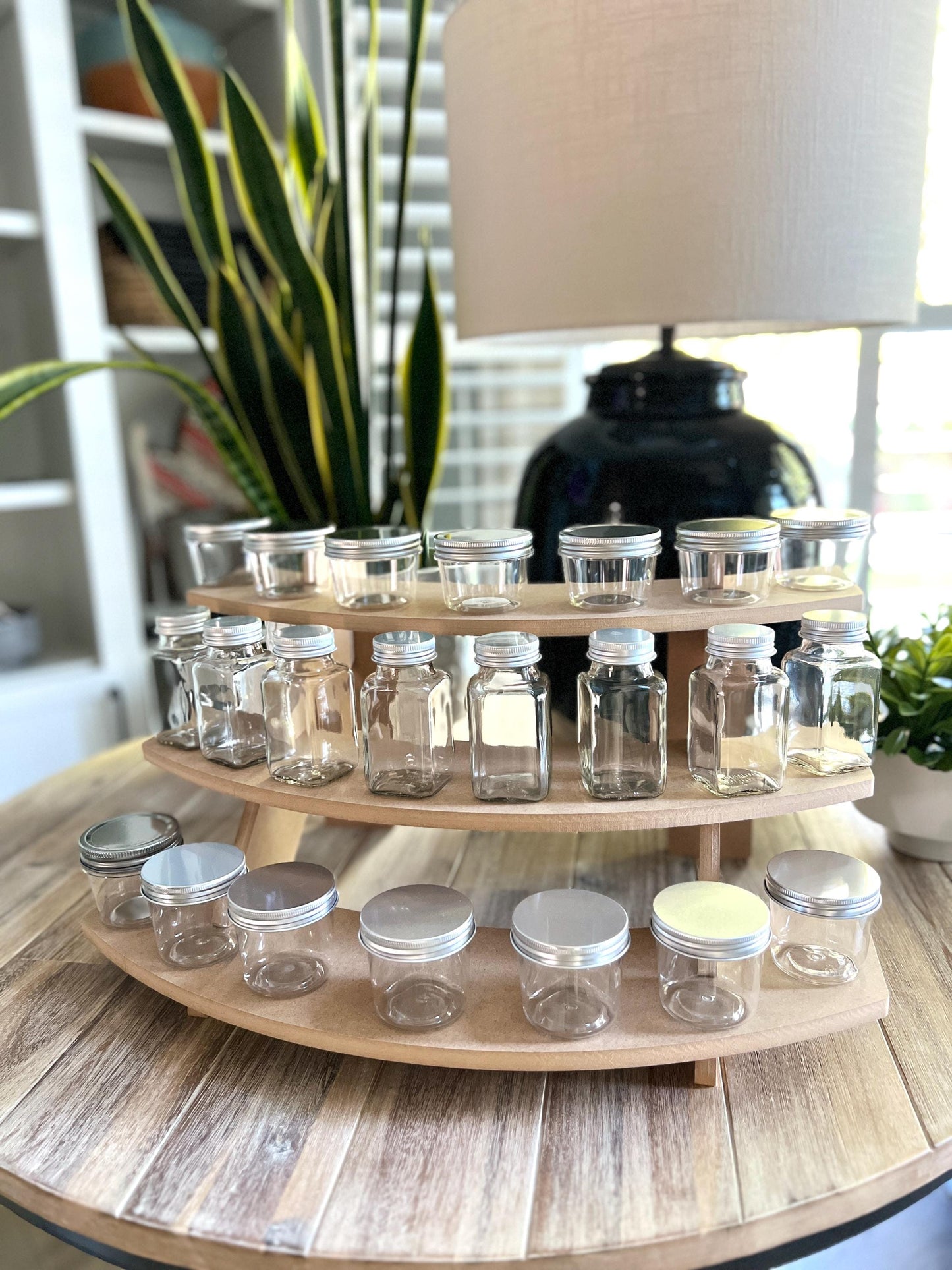 3-Tier HDF Curved Display: Affordable Display for Craft Shows