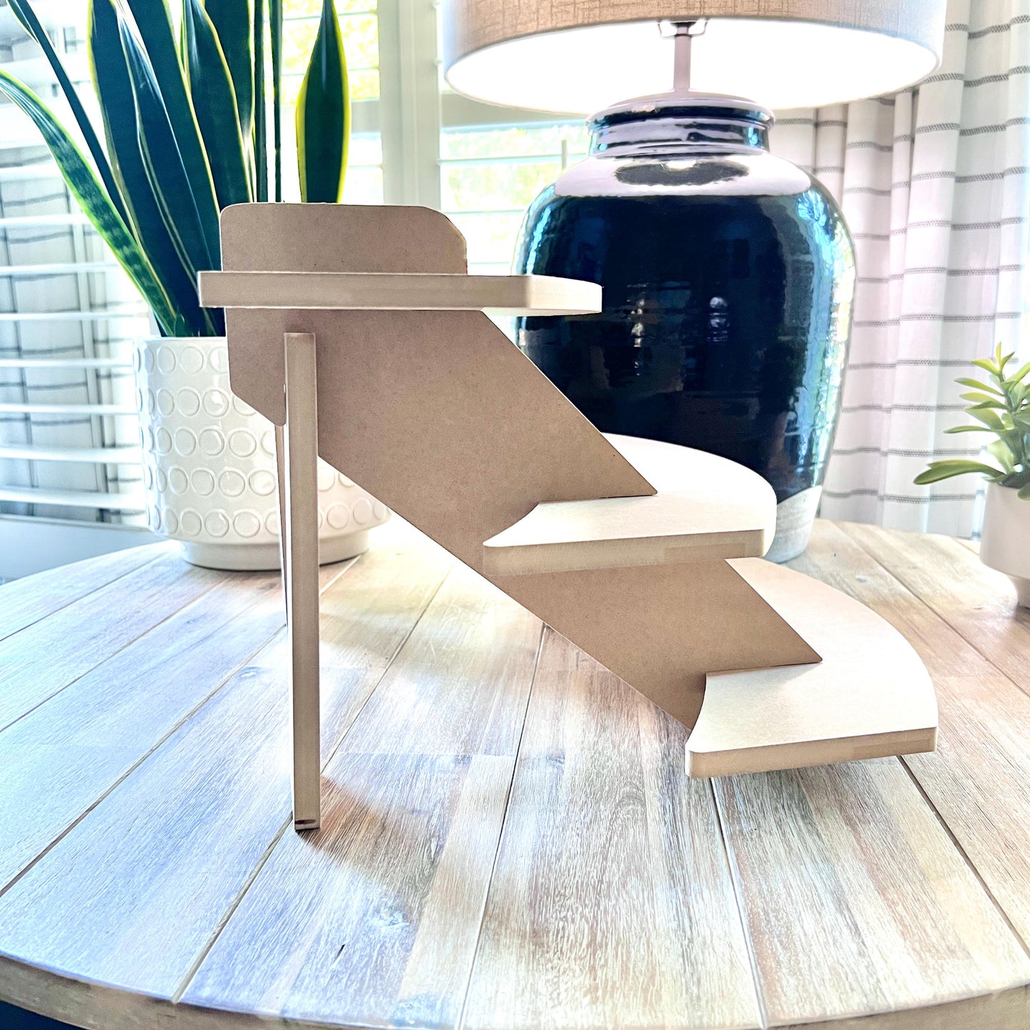 3-Tier HDF Curved Display: Affordable Display for Craft Shows