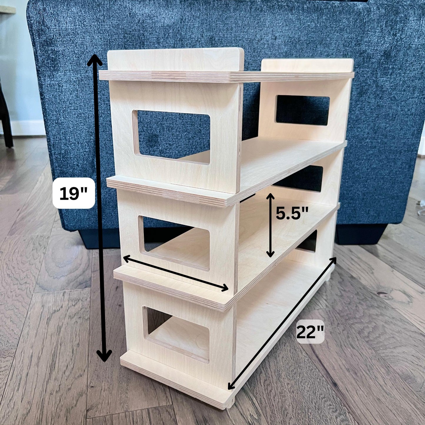 Tabletop display, product display rack, shoe rack, craft show display, 4-tier display, candle display, market display, side table, shelves