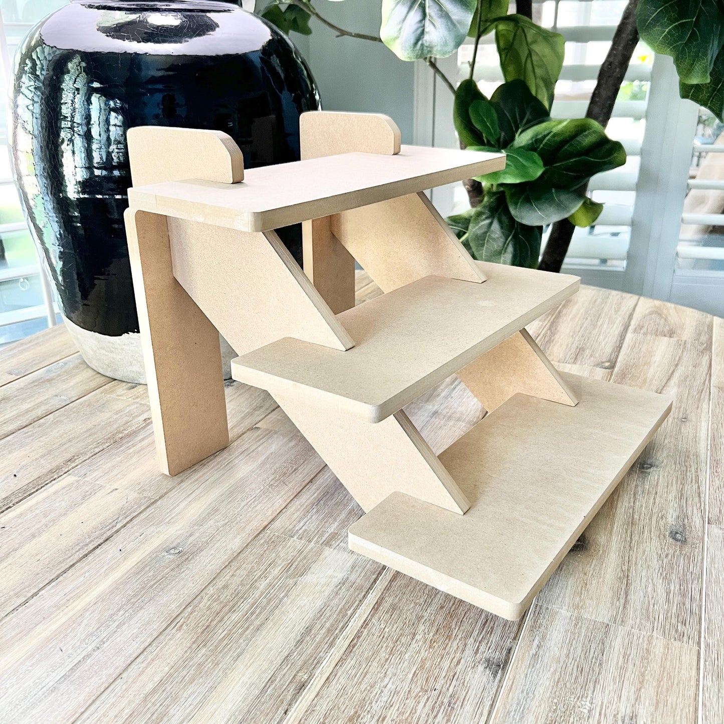 3-Tier Display 14", candle display, market display, craft show display, tabletop display, retail display, soap display, discount shelving