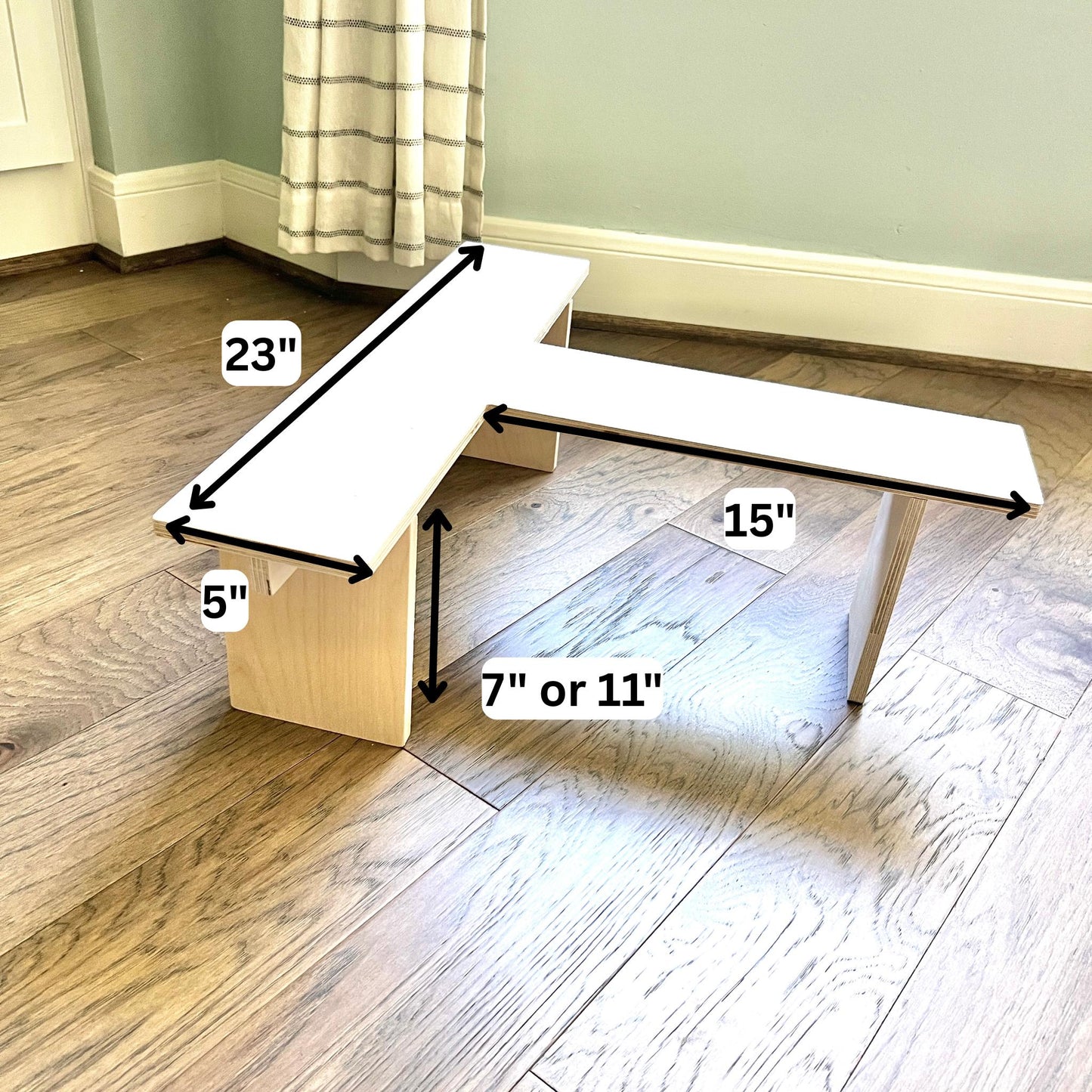 Wood Display Shelving: Collapsible Craft Show Shelving with Variable Height