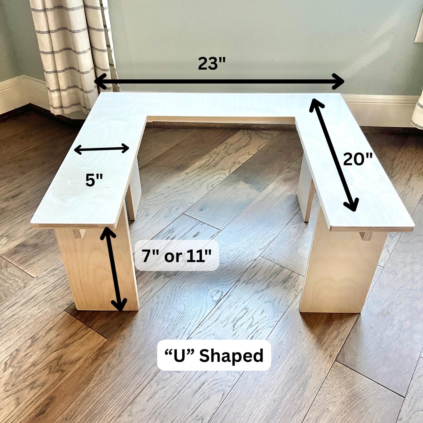 Wood Display Shelving: Collapsible Craft Show Shelving with Variable Height