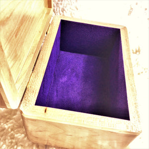 Customer designed 6x9 keepsake box