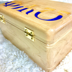 Customer designed 6x9 keepsake box