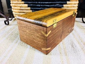 The Wyatt - Keepsake Solid Wood Box